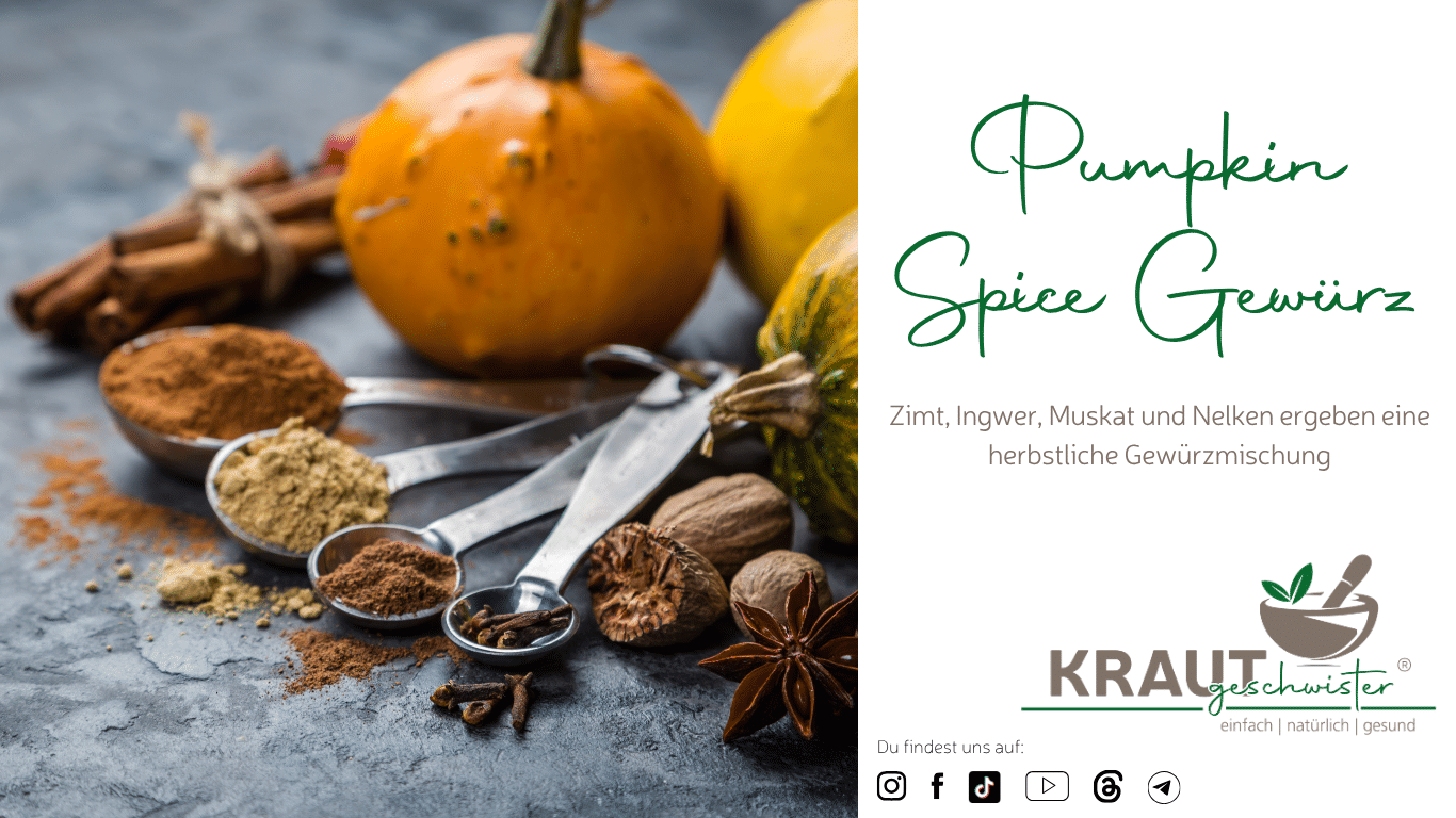 Pumpkin Spice Gew&uuml;rz selber machen