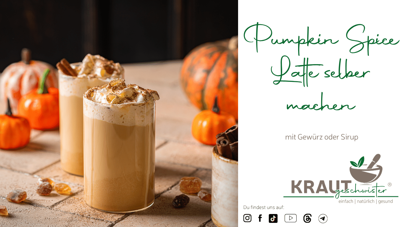 Mehr über den Artikel erfahren Pumpkin Spice Latte selber machen – mit Gewürz oder Sirup