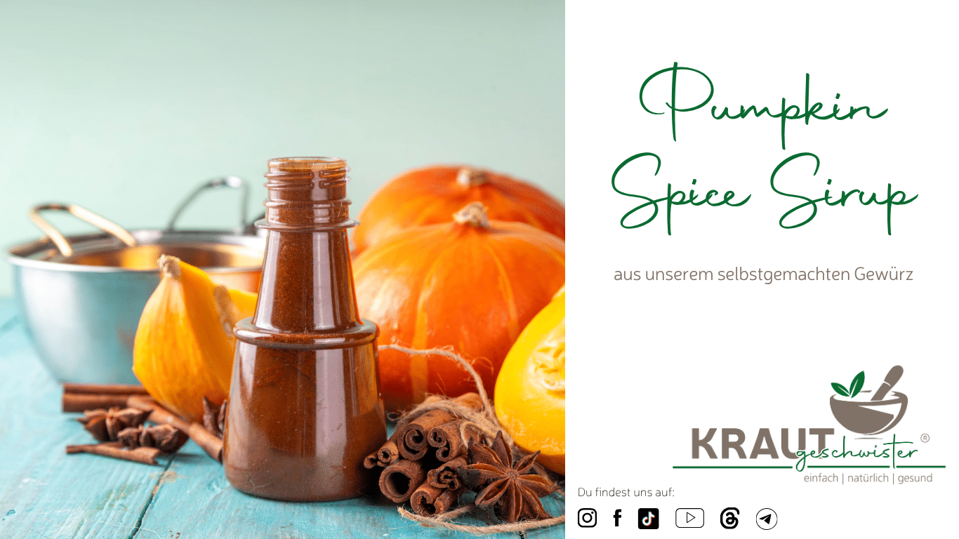 Pumpkin Spice Sirup aus unserem selbstgemachten Gew&uuml;rz