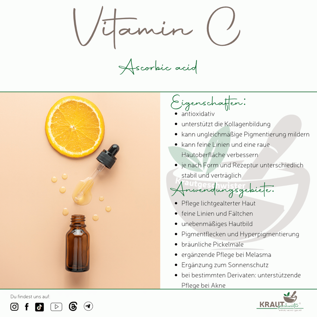 Vitamin C in der Hautpflege: Was ist dran am Hype?